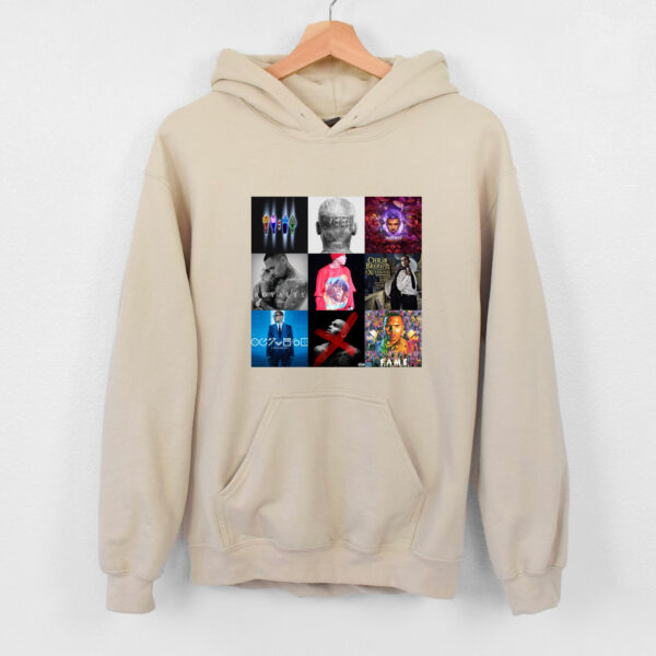 Chris Brown Best Albums Hoodie T-shirt Sweatshirt