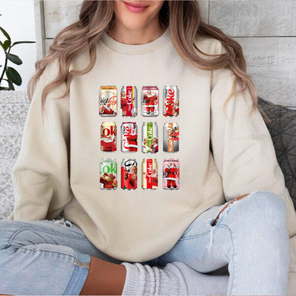 Santa Coke Christmas Hoodie T-shirt Sweatshirt