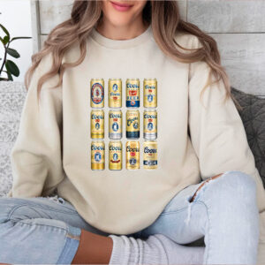 Coors Banquet Cans Collection Hoodie T-shirt Sweatshirt