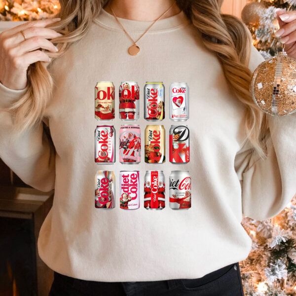 Diet Coke Cans Collection Hoodie T-shirt Sweatshirt