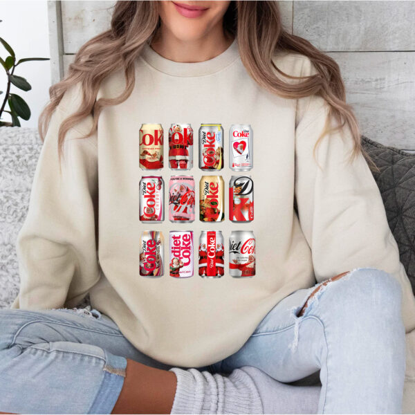 Diet Coke Cans Collection Hoodie T-shirt Sweatshirt