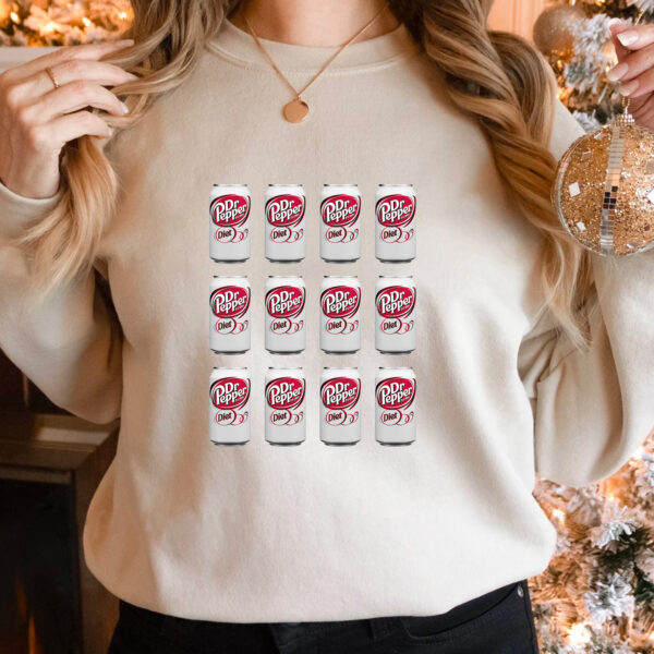 Diet Dr Pepper Cans Collection Hoodie T-shirt Sweatshirt