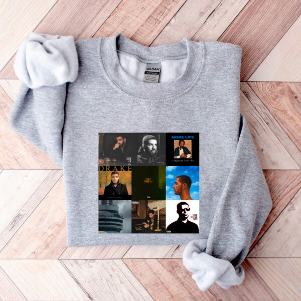 Drake 9 Best Albums Sweatshirt T-shirt Hoodie