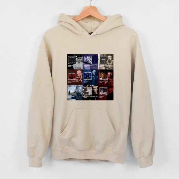 Eminem 9 Albums Hoodie T-shirt Sweatshirt