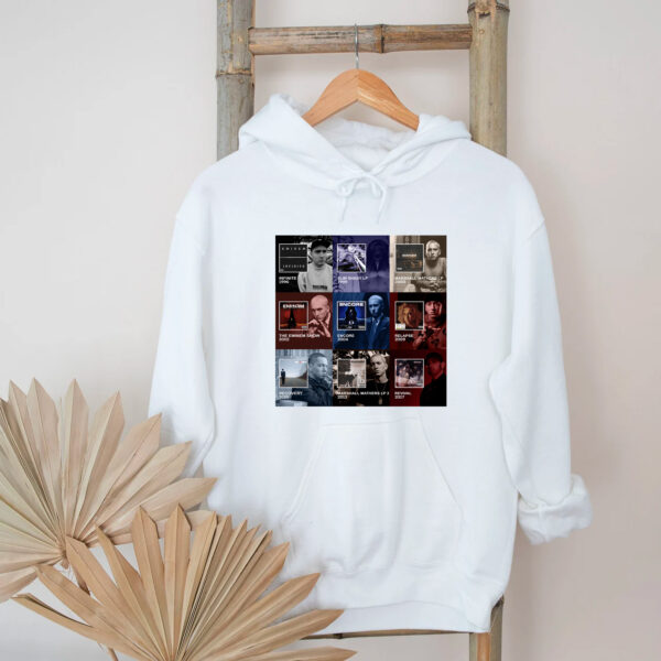 Eminem 9 Albums Hoodie T-shirt Sweatshirt