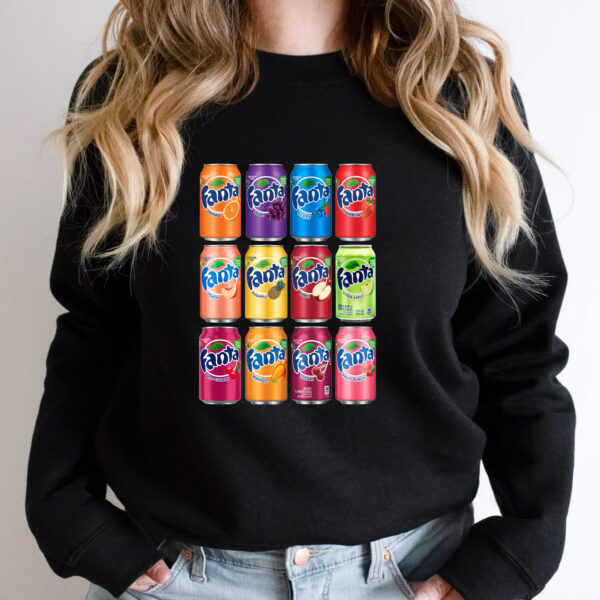 Fanta Cans Collection Hoodie T-shirt Sweatshirt