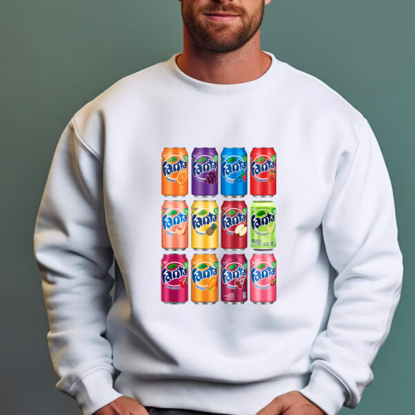 Fanta Cans Collection Hoodie T-shirt Sweatshirt