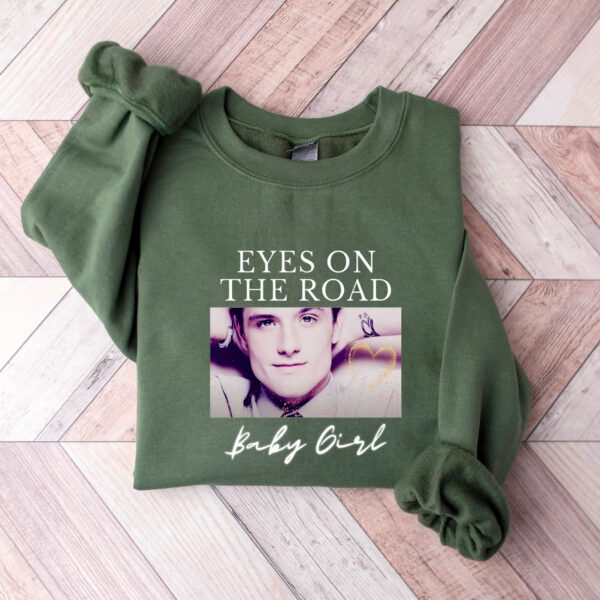 Josh Hutcherson Eyes On The Road Baby Girl Hoodie T-shirt Sweatshirt