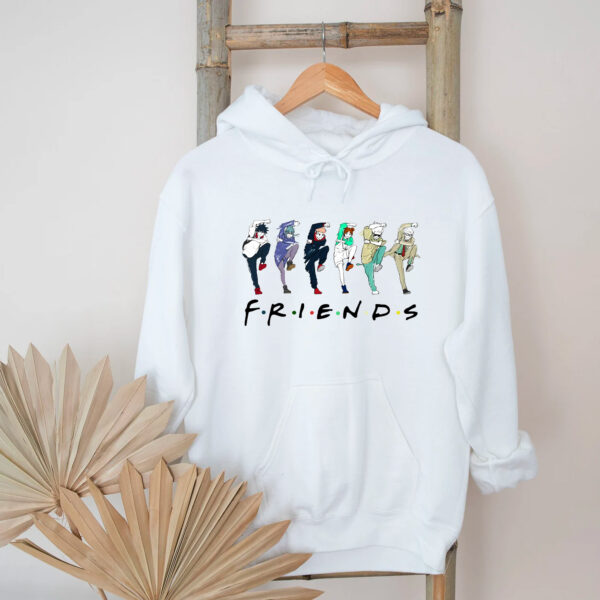 Jujusu Kaisen Friends Vintage Hoodie T-shirt Sweatshirt