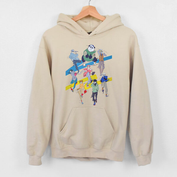 Jujutsu Kaisen Characters Art Hoodie Sweatshirt T-shirt