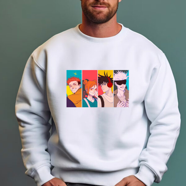 Jujutsu Kaisen Characters Sweatshirt Hoodie T-shirt Gift For Fans
