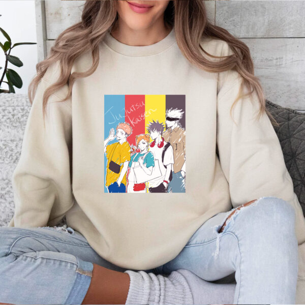 Jujutsu Kaisen Characters Signature Hoodie T-shirt Sweatshirt