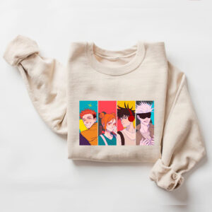 Jujutsu Kaisen Characters Sweatshirt Hoodie T-shirt Gift For Fans