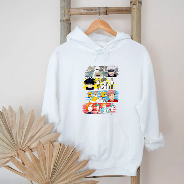 Jujutsu Kaisen Characters Vintage Hoodie T-shirt Sweatshirt