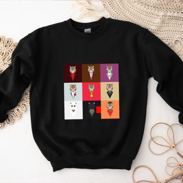 Kanye West Best Albums Vintage Hoodie T-shirt Sweatshirt