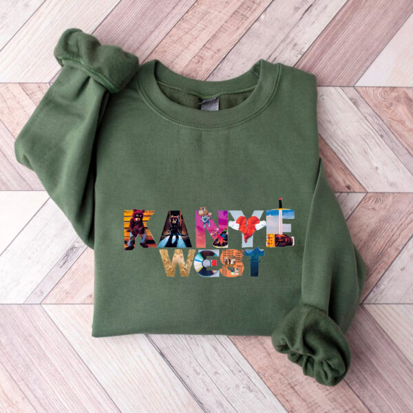 Kanye West Best Albums Art Hoodie T-shirt Sweatshirt
