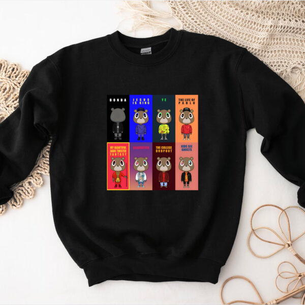 Kanye West Bears Albums Vintage Hoodie T-shirt Sweatshirt