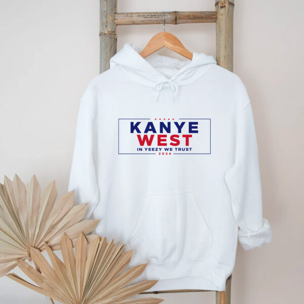 Kanye West For President 2024 Vintage Hoodie T-shirt Sweatshirt