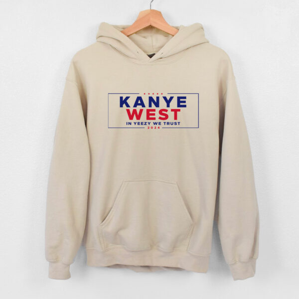 Kanye West For President 2024 Vintage Hoodie T-shirt Sweatshirt