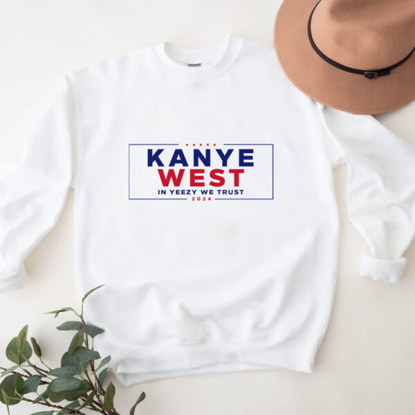 Kanye West For President 2024 Vintage Hoodie T-shirt Sweatshirt