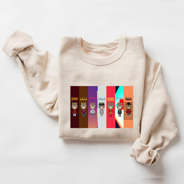 Kanye West Bears Best Albums Hoodie T-shirt Sweatshirt