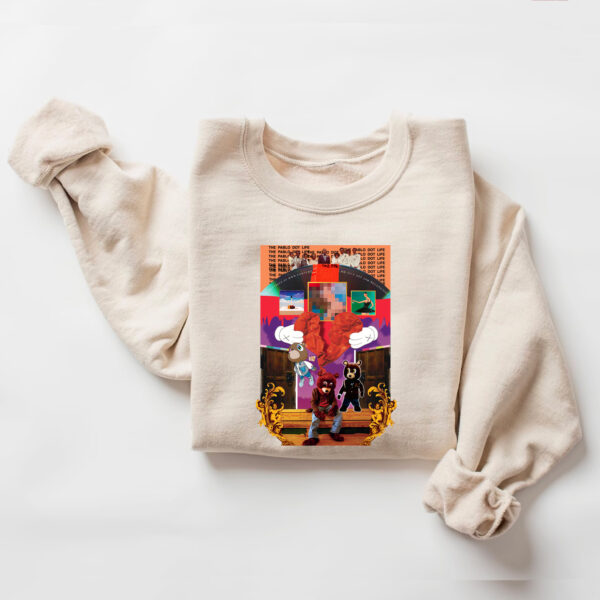 Kanye West Best Albums Sweatshirt Hoodie T-shirt