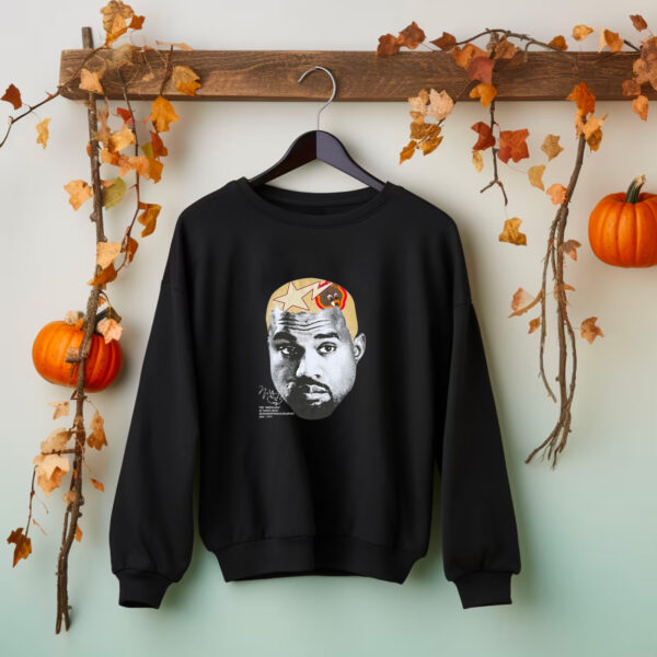 Kanye West Face Sweatshirt Hoodie T-shirt