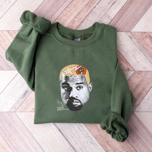 Kanye West Face Sweatshirt Hoodie T-shirt