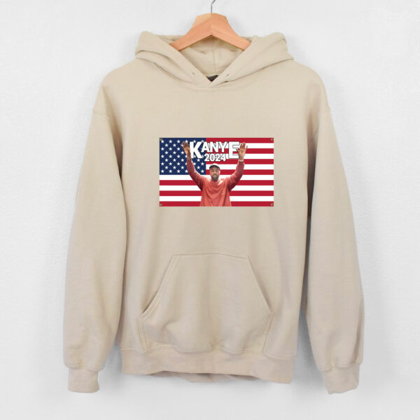 Kanye West For President 2024 Sweatshirt Hoodie T-shirt