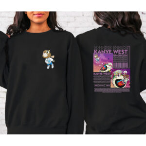 Kanye West Graduation 2 Sided Sweatshirt Hoodie T-shirt