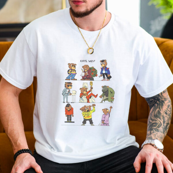 Kanye West Bears Albums Hoodie T-shirt Sweatshirt