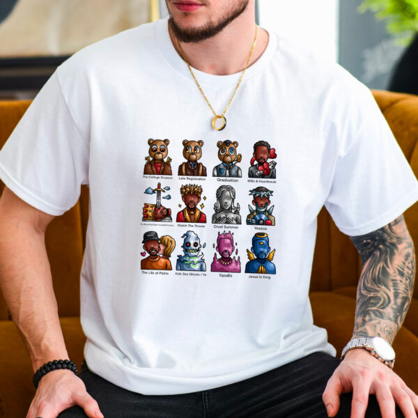 Kanye West Albums Hoodie T-shirt Sweatshirt