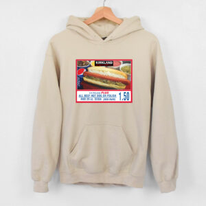 Kirkland Hot Dog Vintage Hoodie T-shirt Sweatshirt