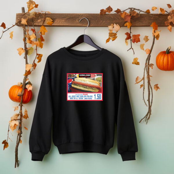 Kirkland Hot Dog Vintage Hoodie T-shirt Sweatshirt