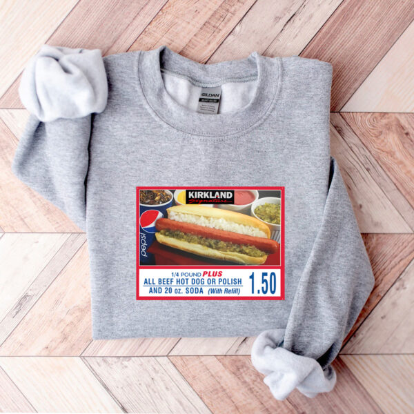 Kirkland Hot Dog Vintage Hoodie T-shirt Sweatshirt