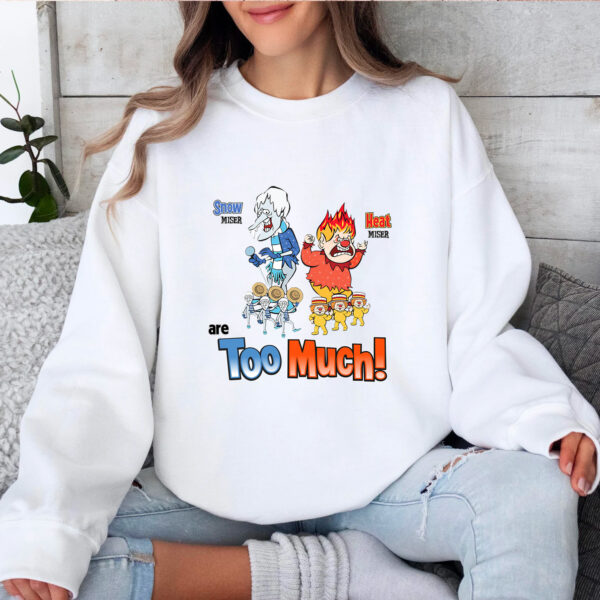 Miser Brothers Are Too Much 1974 Vintage Hoodie T-shirt Sweatshirt