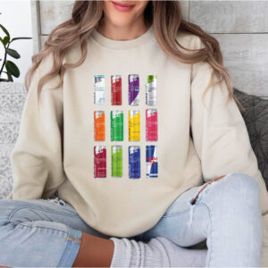 Redbull Cans Collection Vintage Sweatshirt T-shirt Hoodie