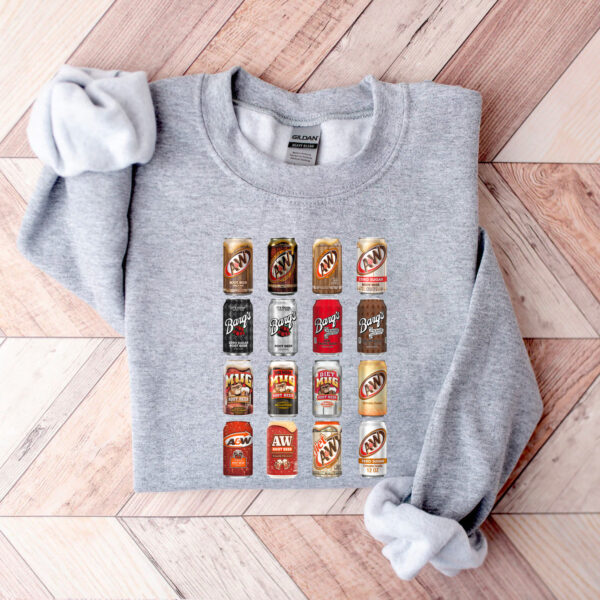 Root Beer Cans Collection T-shirt Hoodie Sweatshirt