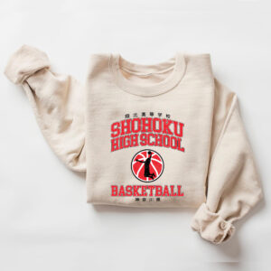 Slam Dunk Shohoku High School Logo Hoodie T-shirt Sweatshirt