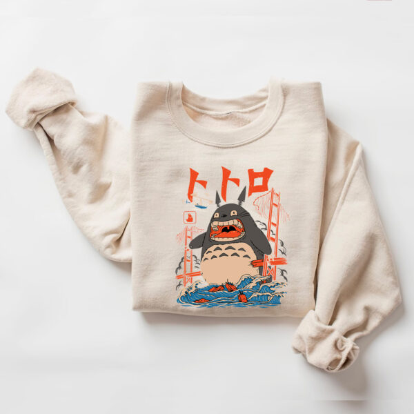 Studio Ghibli Totoro Vintage Hoodie T-shirt Sweatshirt
