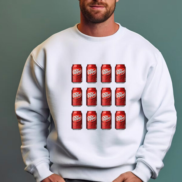 Regular Dr Pepper Cans Collection Hoodie T-shirt Sweatshirt