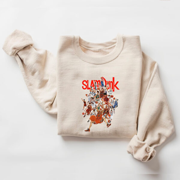 Slam Dunk High School Basketball Vintage Sweatshirt Hoodie Tshirt Gift For Fans