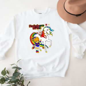 Rainbow Brite and Starlite Sweatshirt, Cartoon 1980s Hoodie Unisex Tshirt