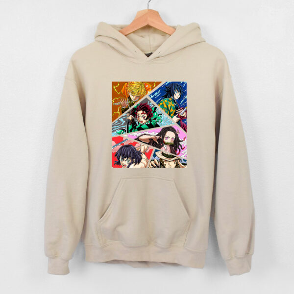 Demon Slayer Characters Sweatshirt Hoodie T-shirt, Gift For Anime Lovers