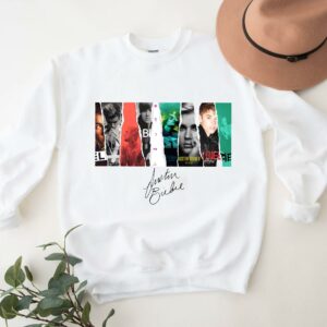 Justin Bieber Albums Signature T-shirt Sweatshirt Hoodie