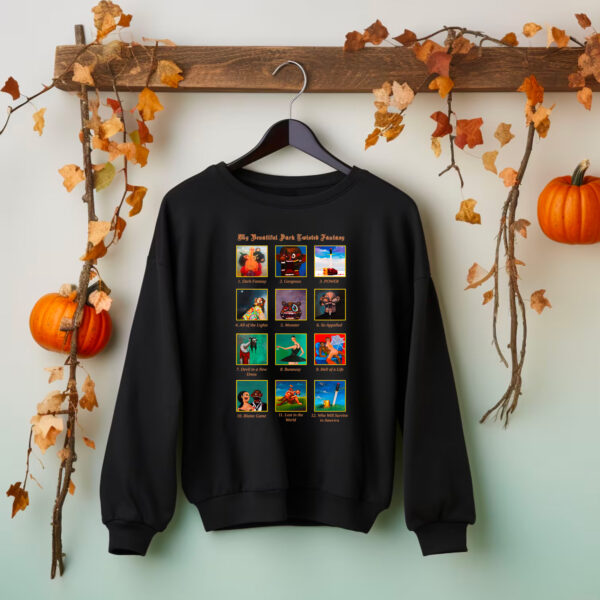 Kanye West  My Beautiful Dark Twisted Fantasy Sweatshirt Hoodie T-shirt