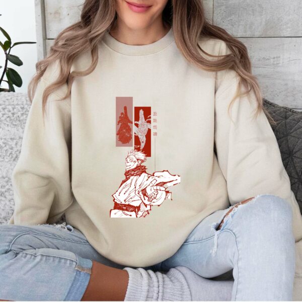 Sukuna Vintage Hoodie T-shirt Sweatshirt