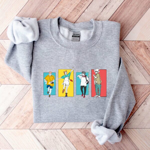 Jujusu Kaisen Characters Vintage Hoodie T-shirt Sweatshirt