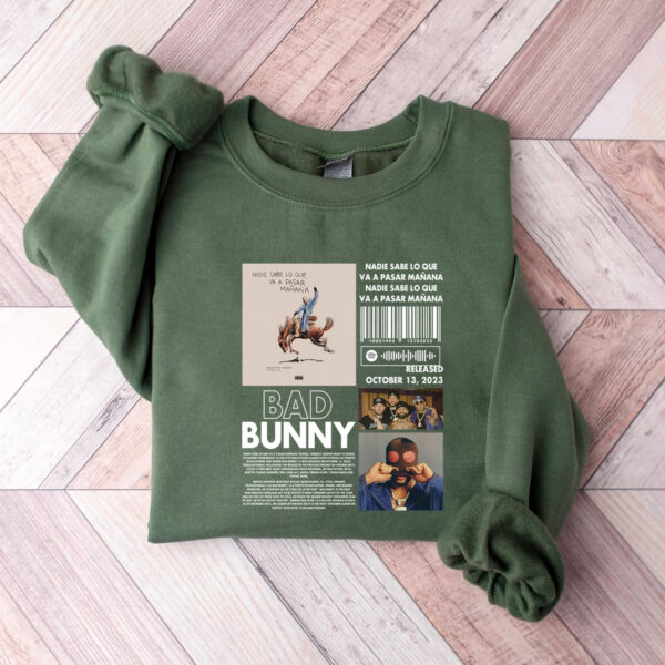 Bad Bunny 2023 Album Sweatshirt Hoodie T-shirt