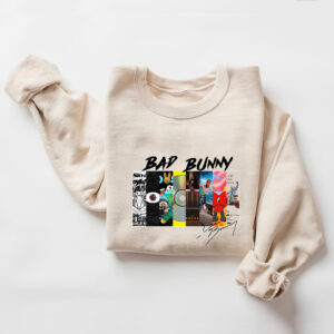 Bad Bunny Best Albums Signature Sweatshirt Hoodie T-shirt